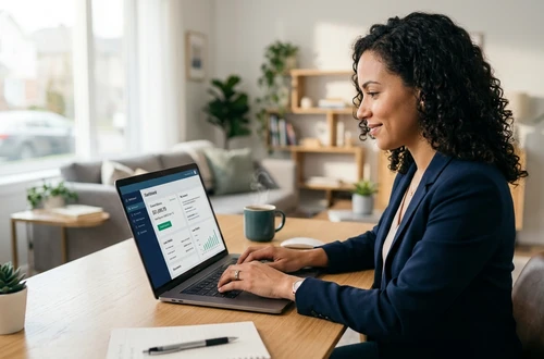 DriveWise advisor meeting with a borrower